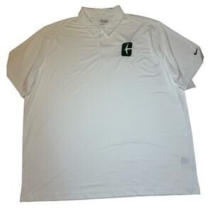 Nike Dri Fit Charlotte 49ers Vertical Mesh Golf Polo Mens Size 3XL Logo NCAA